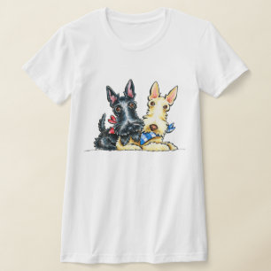 Scottie Gingham Süssen T-Shirt