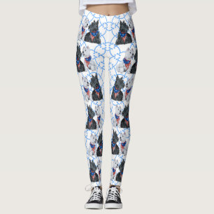 Scottie-Hund Leggings
