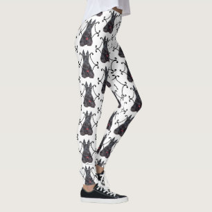 Scottie-Hund-Leggings Leggings