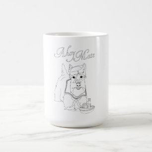Scottie-Hund-Seemann Kaffeetasse