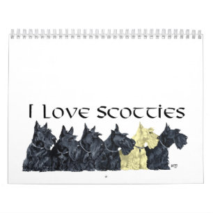 Scottie-Hunde-Kalender Kalender
