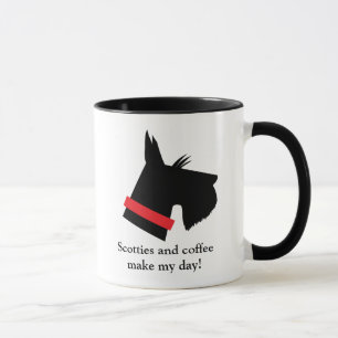 Scottie-Hundekaffee-Tasse Tasse