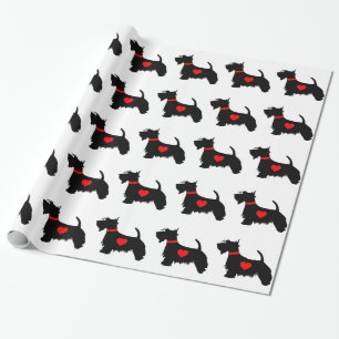 Scottie-HundePackpapier Geschenkpapier