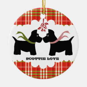 Scottie-Hundeverzierung Keramik Ornament