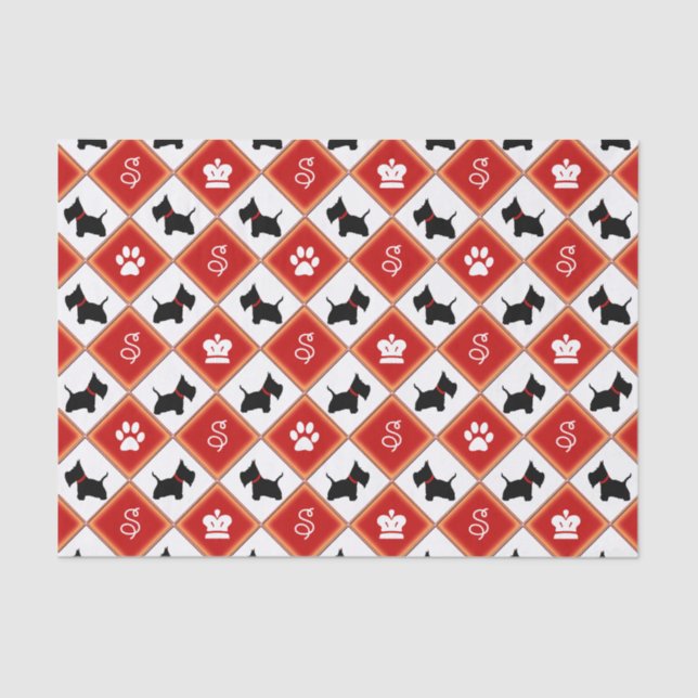 Scottie keine 8 seidenpapier (Vorderseite)