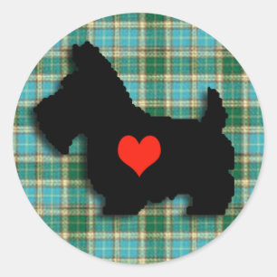 Scottie Liebe Heart Sticker
