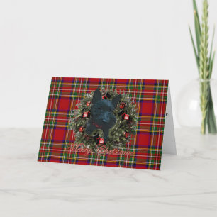 Scottie Merry Christmas Feiertagskarte