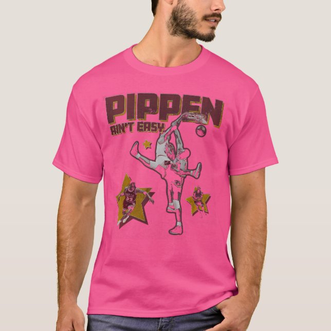 Scottie Pippen Ain ist nicht leicht T-Shirt (Vorderseite)