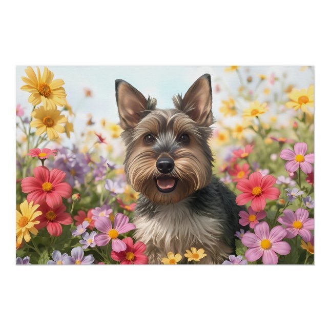 Scottie Power mit May-Blume Poster (Vorderseite)