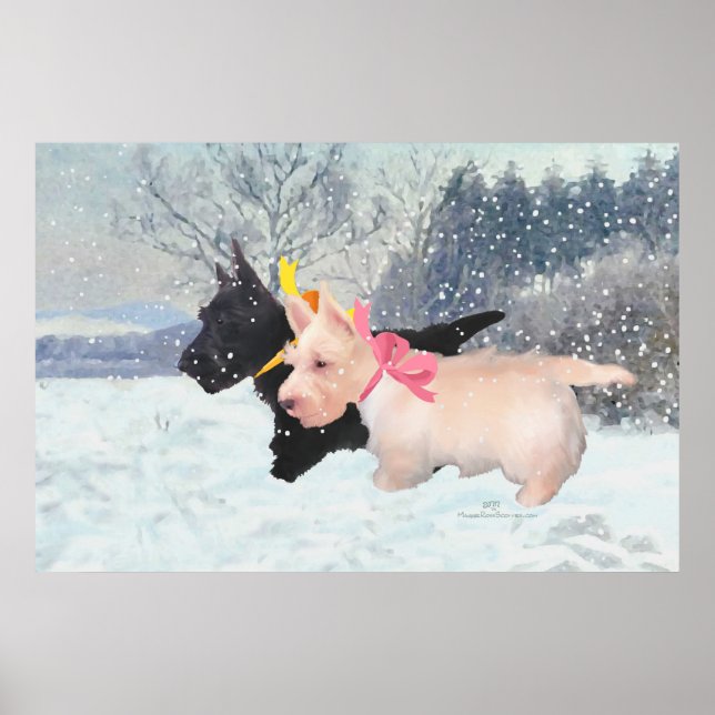 Scottie Puppies Poster (Vorne)