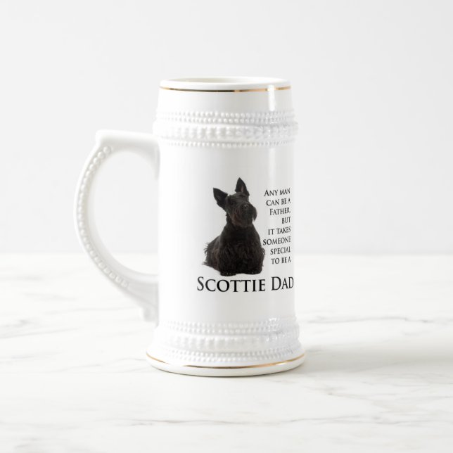 Scottie Vater Stein Bierglas (Links)