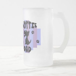 Scottie-Vater-Tasse Mattglas Bierglas