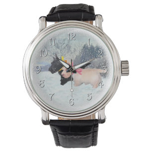 Scottie Welpen Armbanduhr
