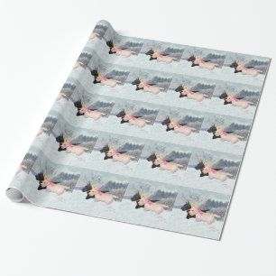 Scottie-Welpen Geschenkpapier