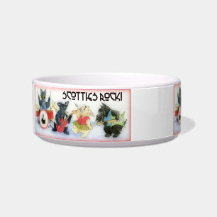 Scotties Rock Keramik Dog Bowl Napf