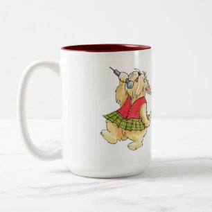 Scotties Rock Singing Wheaten Diva 15oz. Tasse