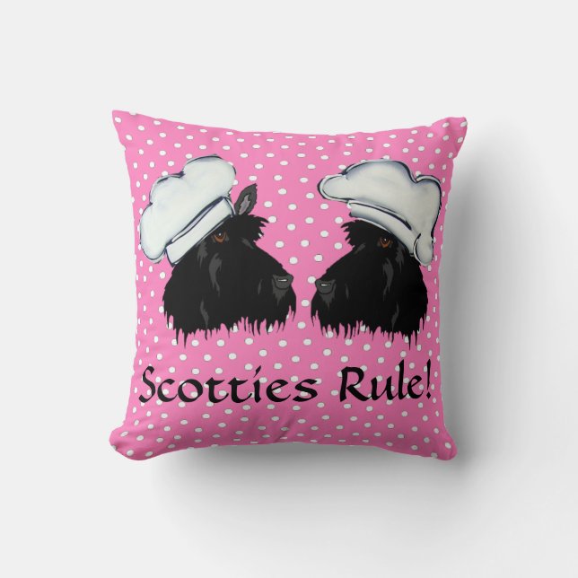 Scotties Rule! Kissen (Vorderseite)