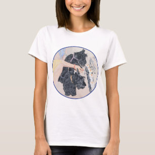 Scotties zünden Kerzen an T-Shirt