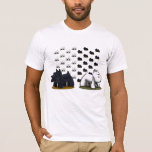 ScottieWestiePattern T - Shirt