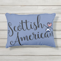Scottish American Accent Pillow, Schottland