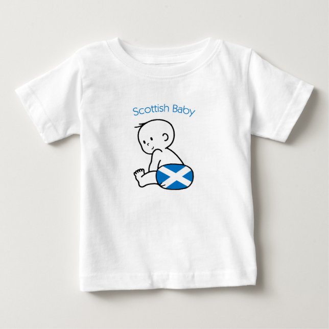 Scottish Baby T-shirt (Vorderseite)