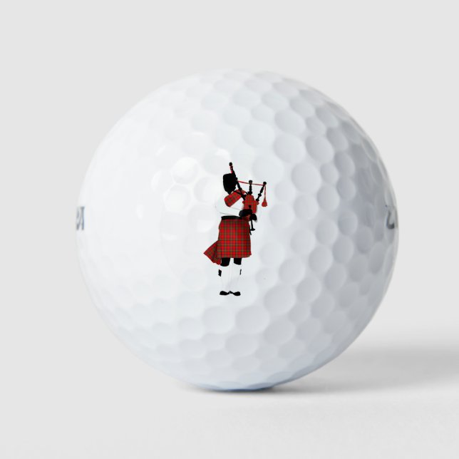 Scottish Bagpipe Golfball (Vorderseite)