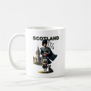 Scottish Bagpipe mit Scottish Terrier Kaffeetasse