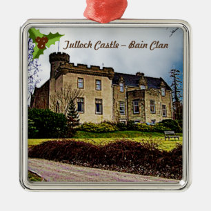 Scottish Bain Clans Tulloch Castle Metal Ornament Aus Metall