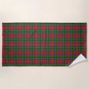 Scottish betont Clan MacCulloch Tartan Strandtuch