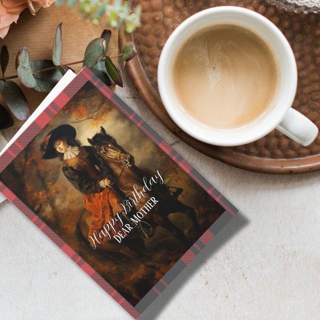 Scottish Birthday Card, Tartan Card Karte (Von Creator hochgeladen)