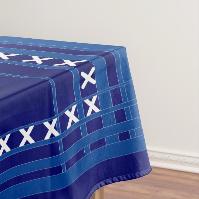Scottish Blue Tischdecke (Beispiel)