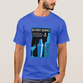 Scottish Bobby Burns Whiskey Cocktail T-Shirt