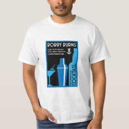 Scottish Bobby Burns Whiskey Cocktail T-Shirt