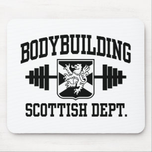 Scottish Bodybuilder Mousepad