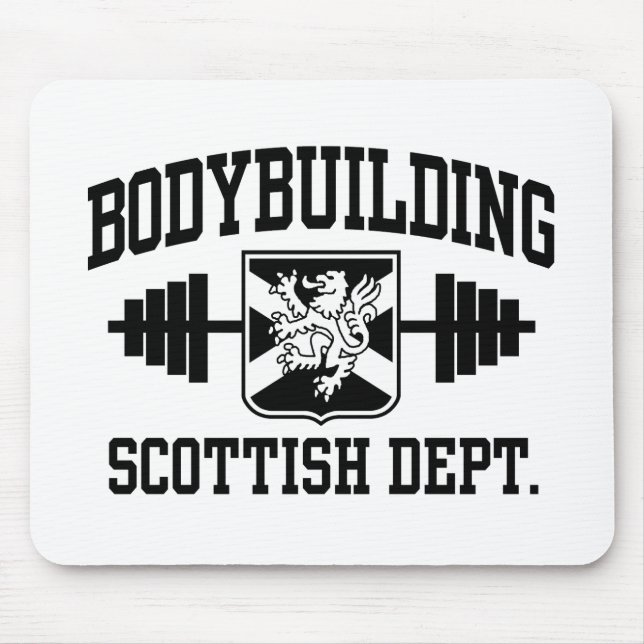 Scottish Bodybuilder Mousepad (Vorne)