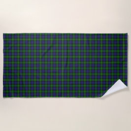 Scottish Campbell Family Tartan Pattern Strandtuch