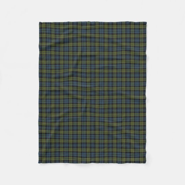 Scottish-Campbell-KlassikerTartan Fleecedecke (Vorderseite)