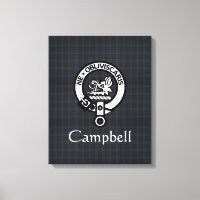 Scottish Campbell Wappen Abzeichen & Tartan