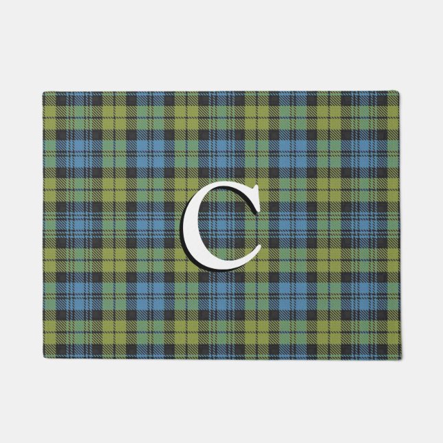 Scottish-CampbellTartan kariert Fußmatte (Vorderseite)