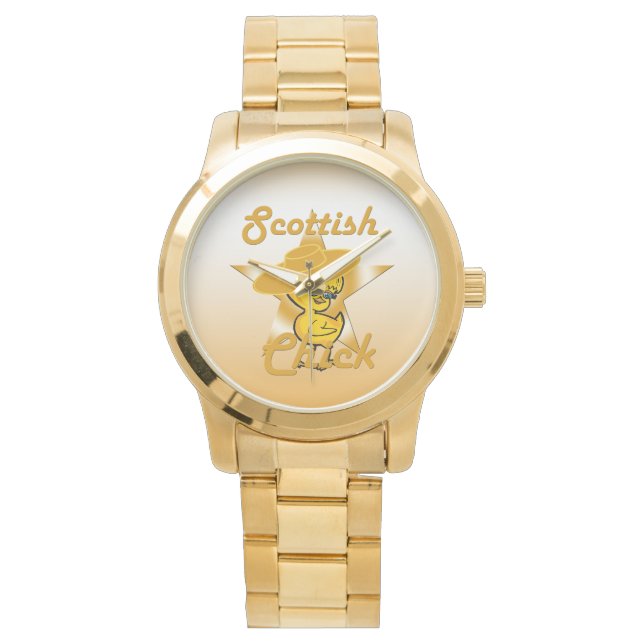Scottish Chick #10 Armbanduhr (Vorderseite)