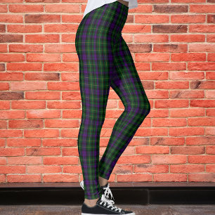 Scottish Clan Abercrombie Tartan Kariertes Muster Leggings
