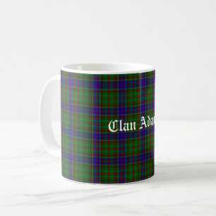 Scottish Clan Adams Tartan Kaffeetasse