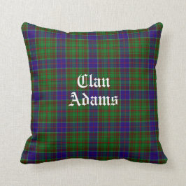 Scottish Clan Adams Tartan Kissen