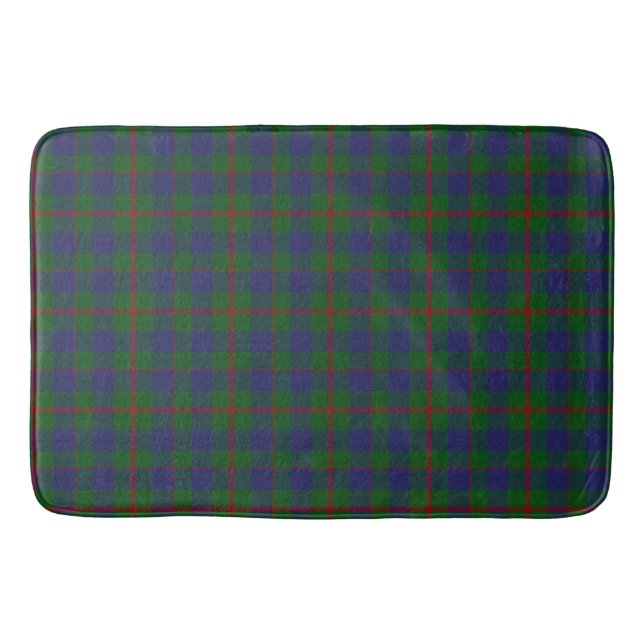 Scottish Clan Agnew Tartan Badematte (Vorderseite)
