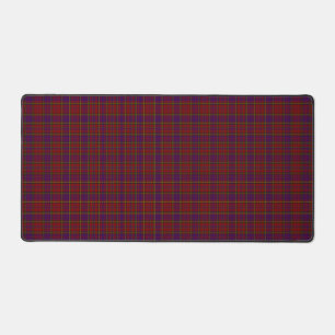 Scottish Clan Anderson of Kinnelieber Red Tartan P Schreibtischunterlage