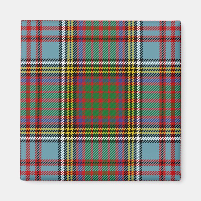 Scottish Clan Anderson Tartan Kariert Magnet (Vorne)