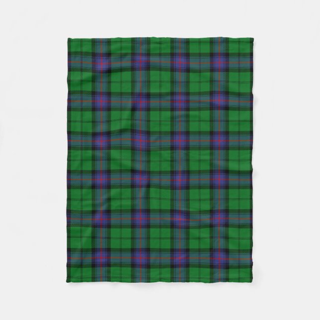Scottish Clan Armstrong Tartan Kariert Fleecedecke (Vorderseite)