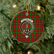 Scottish Clan Auchinleck Tartan und Wappen