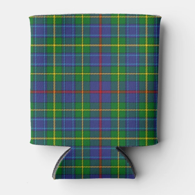 Scottish Clan Bailey Tartan Kariert Dosenkühler (Vorderseite)