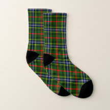 Scottish Clan Bisset Tartan Kariert